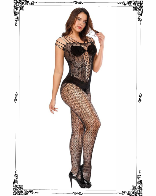 Women's Polyamide Elastane Full Body Stockings