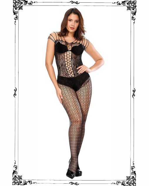 Women's Polyamide Elastane Full Body Stockings