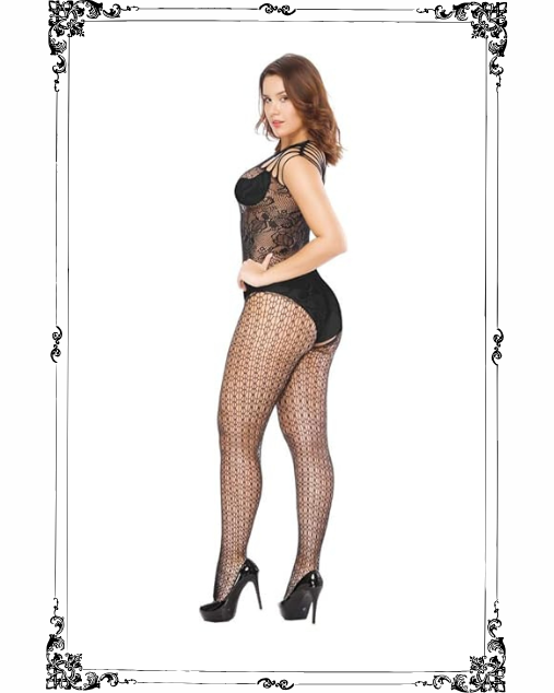 Women's Polyamide Elastane Full Body Stockings