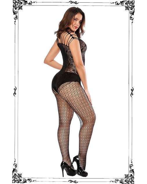 Women's Polyamide Elastane Full Body Stockings