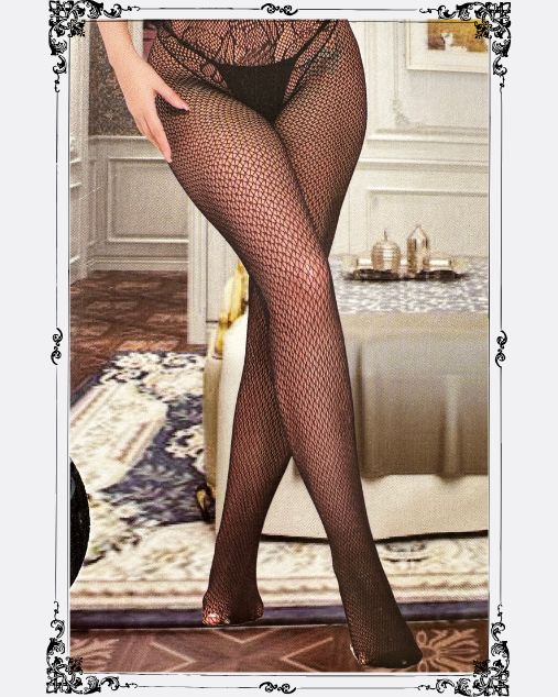 Front and Back Box Design Body Stocking for Young Woman