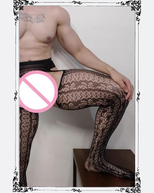 Elegant Pattern Leg Stockings for Men