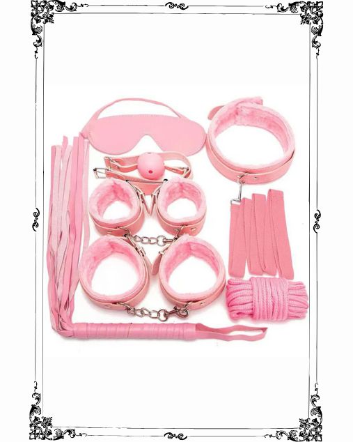 Unisex 10 PCs Elegant Grey Playful Kit (BDSM by Fifty Shades)