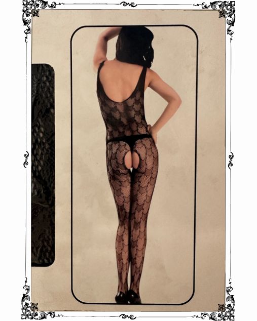 Women's Off Sleeve Back Hole Star Pattern Ultra Modern Multipurpose Full Stockings (934B)