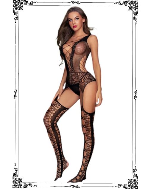 Midnight Muse Full Body Stocking