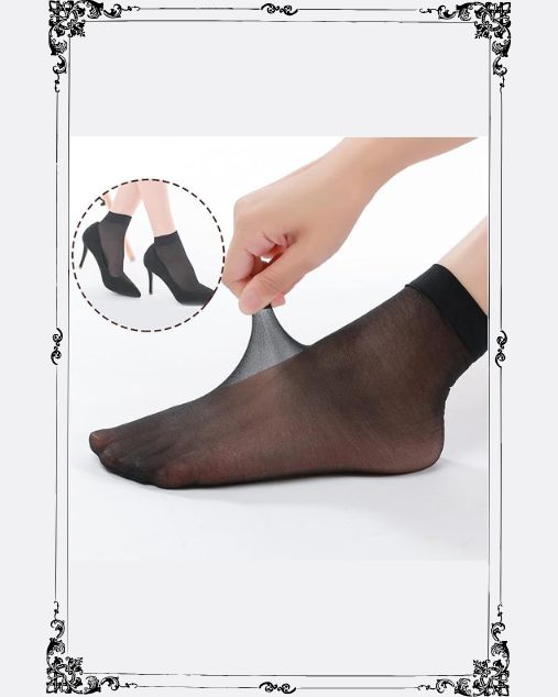 Women Transparent Socks